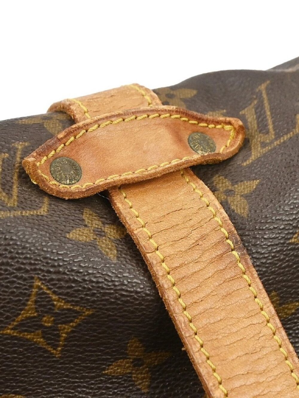 LOUIS VUITTON SAUMUR 35 SHOULDER BAG MONOGRAM M42254 AR0941 YQ06509 - Picture 8 of 13